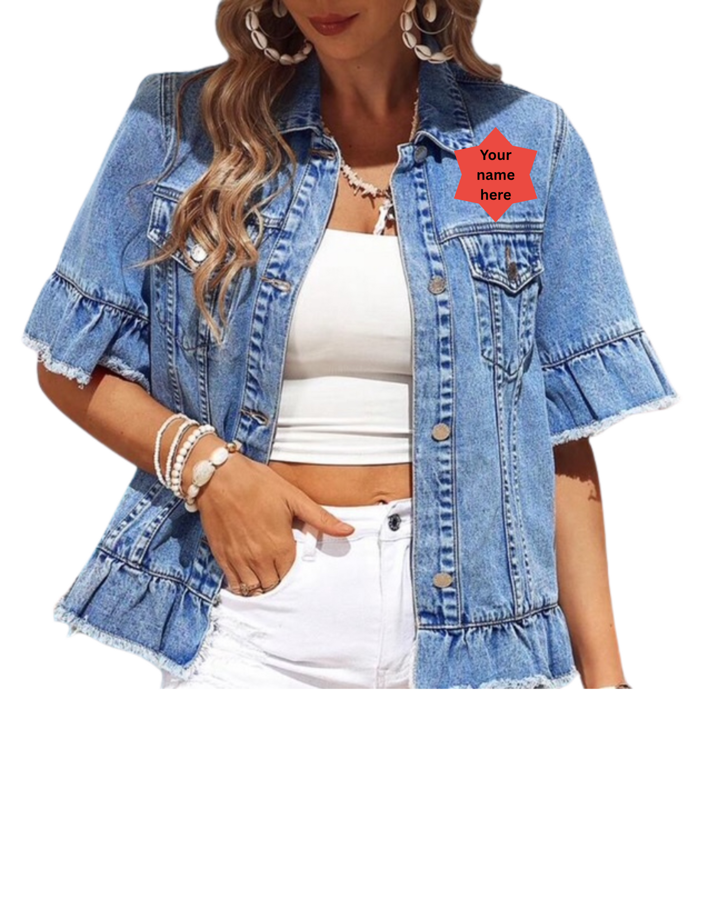 Custom Blue Denim Jacket