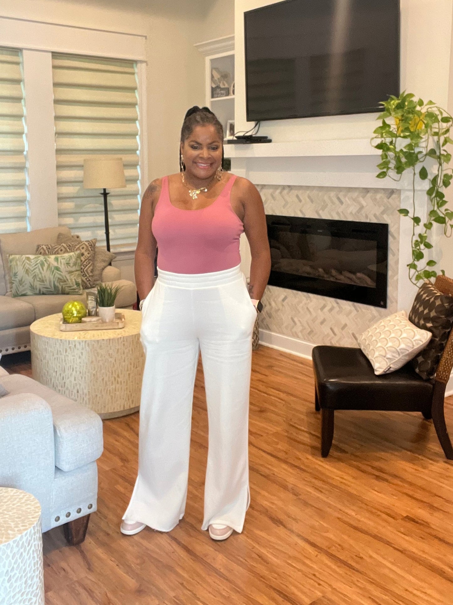 Wide Leg Lounge Pants