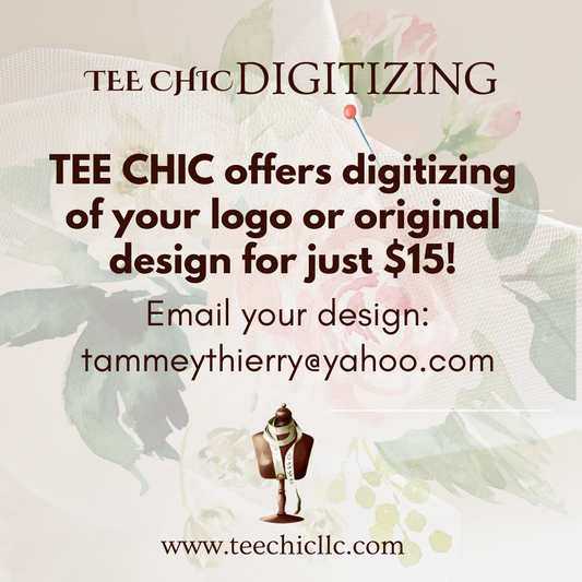 Digitizing Service – Turn Your Logo or Design into Embroidery File