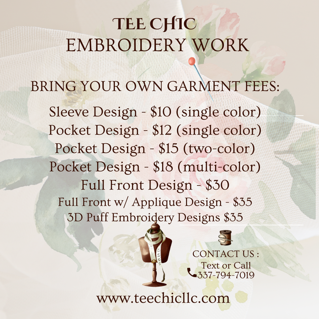 "Bring Your Own Garment" Service