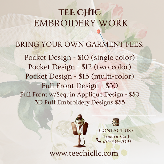 "Bring Your Own Garment" Service