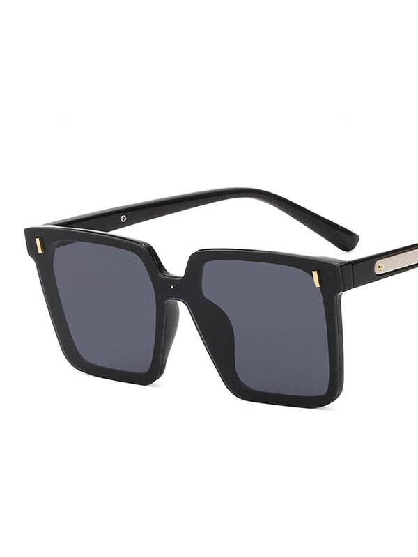 Geometric Sunglasses with Sun Protection