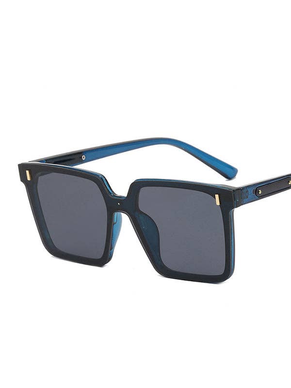 Geometric Sunglasses with Sun Protection