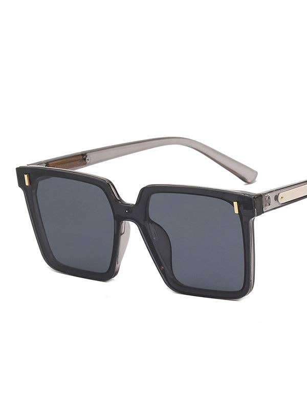 Geometric Sunglasses with Sun Protection