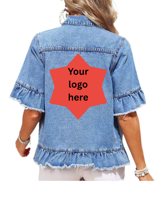 Custom Blue Denim Jacket