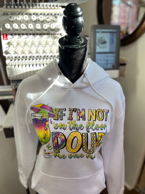 POUR ME ONE MORE 💜💚💛 HOODIE