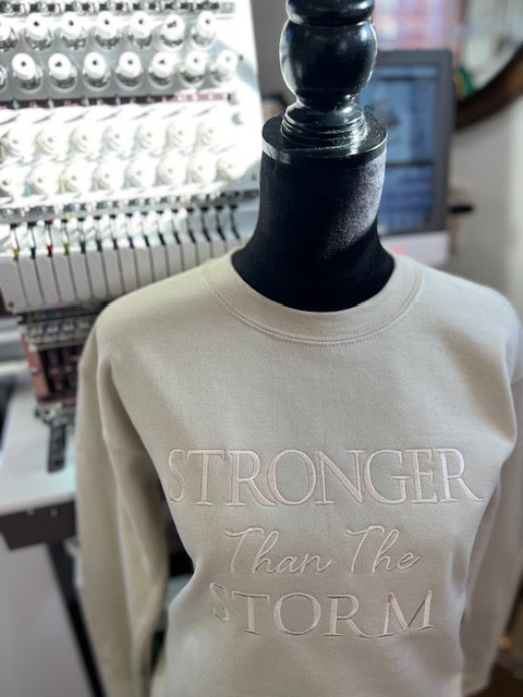Stronger Than The Storm Sweatshirt