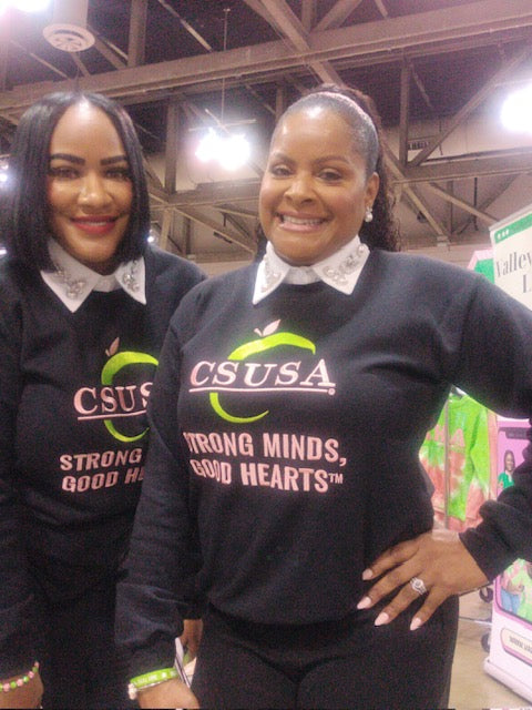STRONG MINDS, GOOD HEARTS Custom Embroidered SWEATSHIRT