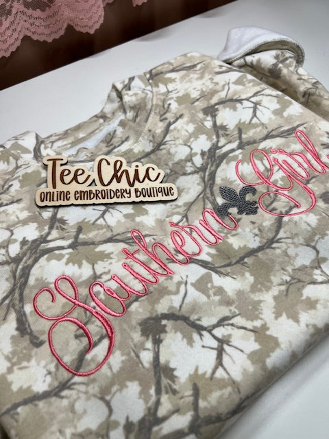 Camo Southern Girl Sweatshirt