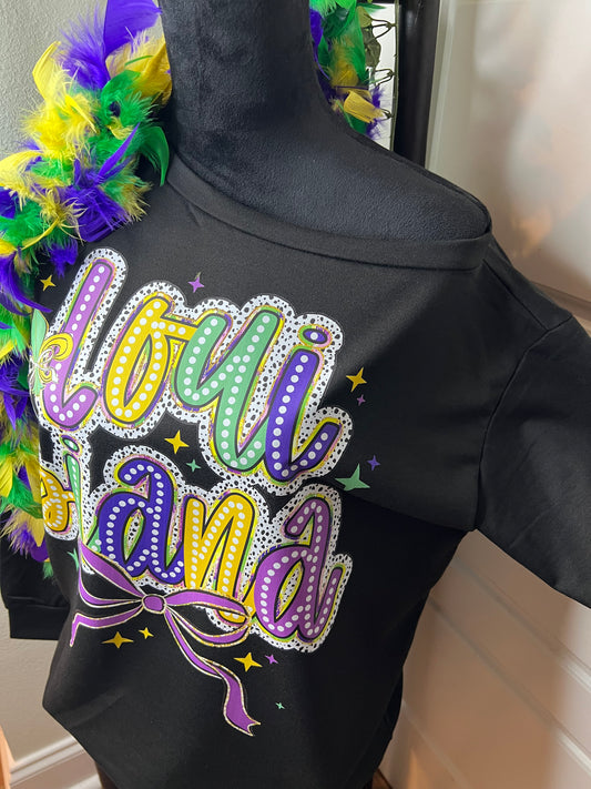 LOUISIANA Off-the-Shoulder SHIRT
