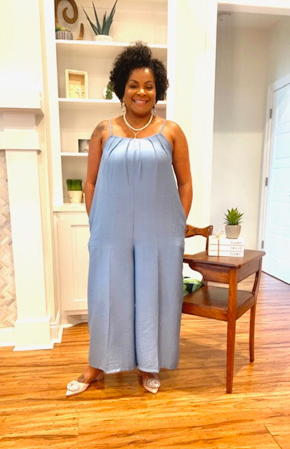 Cami Jumpsuit in Blue 💙