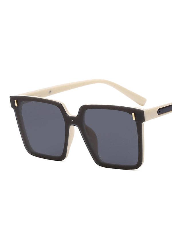 Geometric Sunglasses with Sun Protection