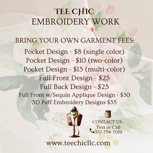 "Bring Your Own Garment" Service